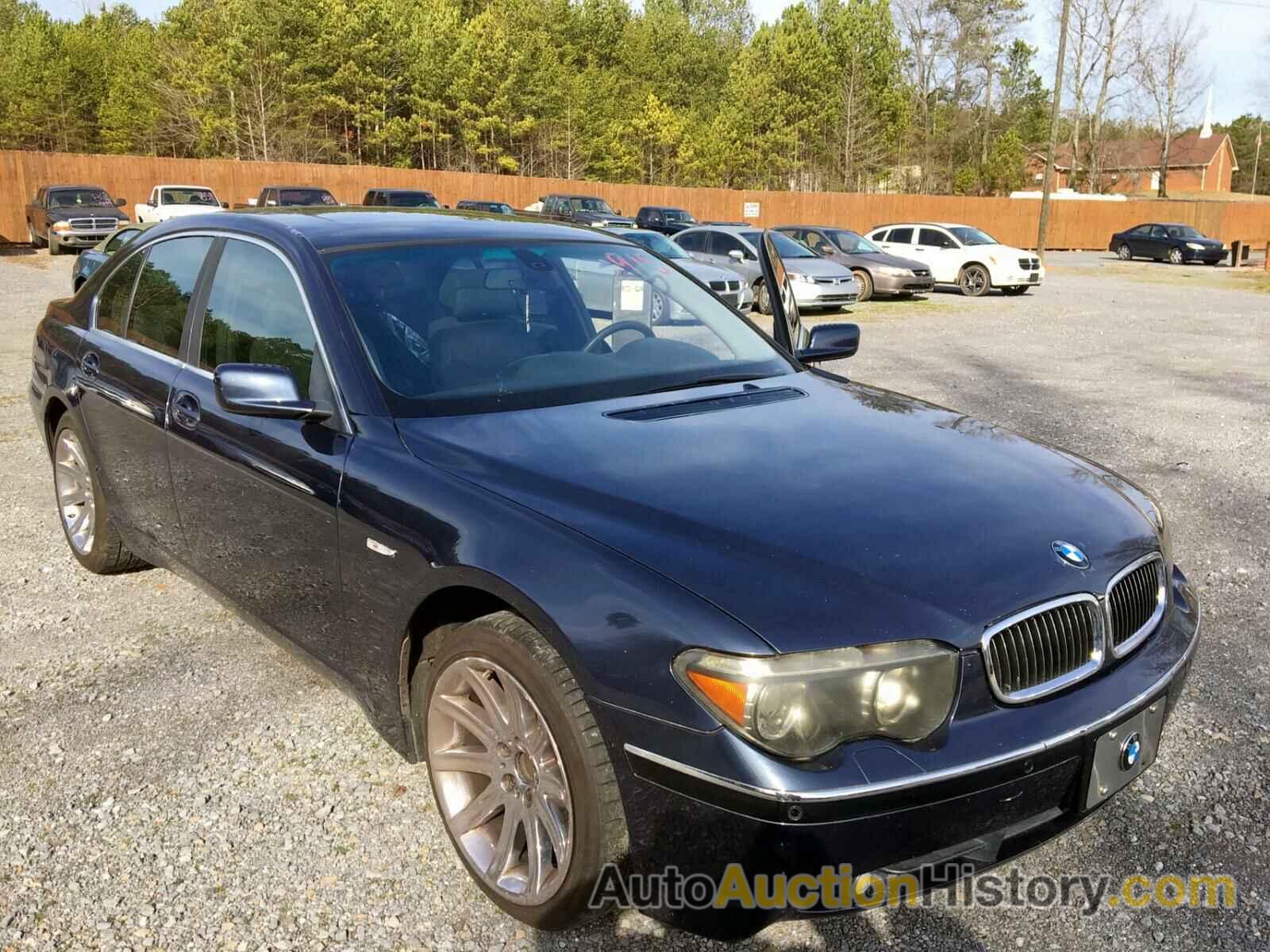 2002 BMW 745 I I, WBAGL63442DP61291