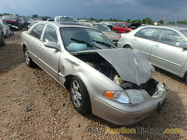 2002 MAZDA 626 ES/LX, 1YVGF22D625271492