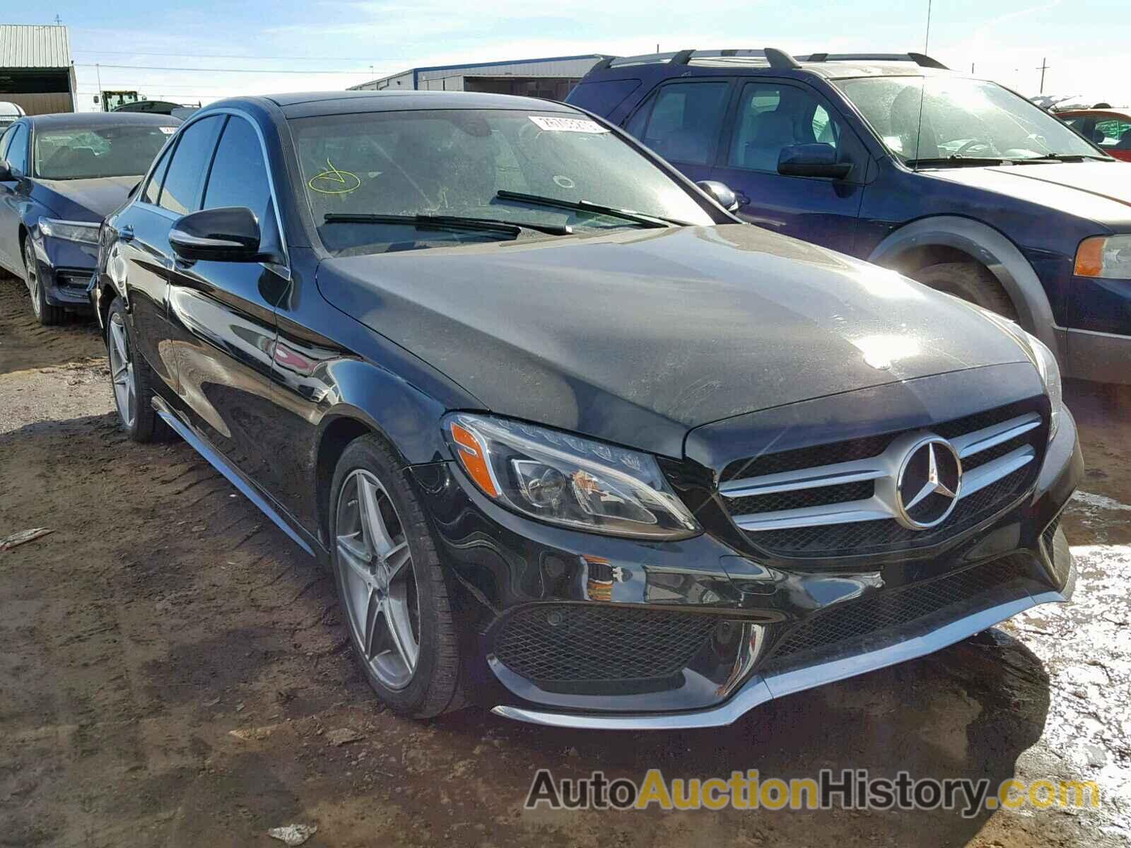 2015 MERCEDES-BENZ C 400 4MATIC, 55SWF6GB8FU027572