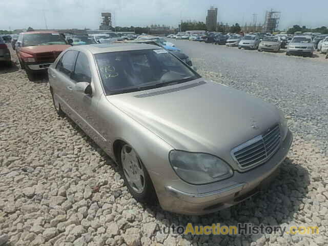 2001 MERCEDES-BENZ S600, WDBNG78J11A163936