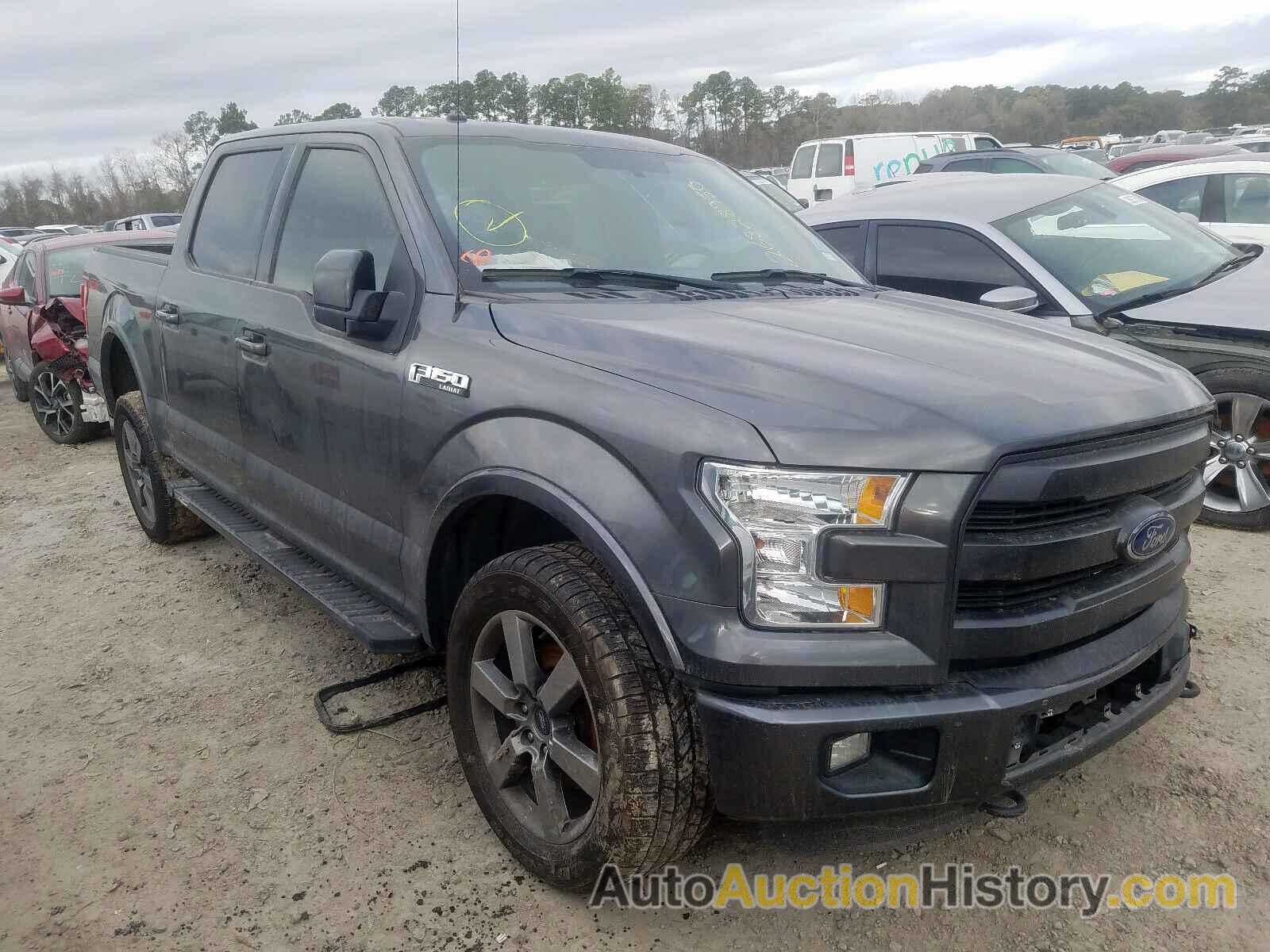 2016 FORD F150 SUPER SUPERCREW, 1FTEW1EF0GKD42523