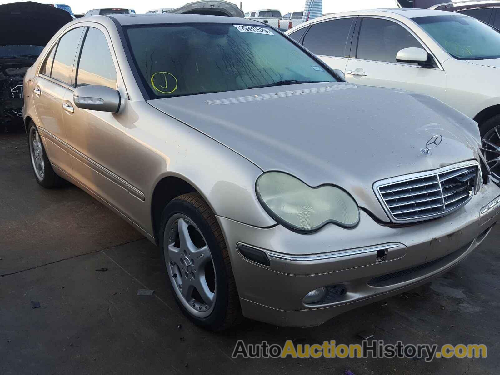 2002 MERCEDES-BENZ C 320 320, WDBRF64J12F228597