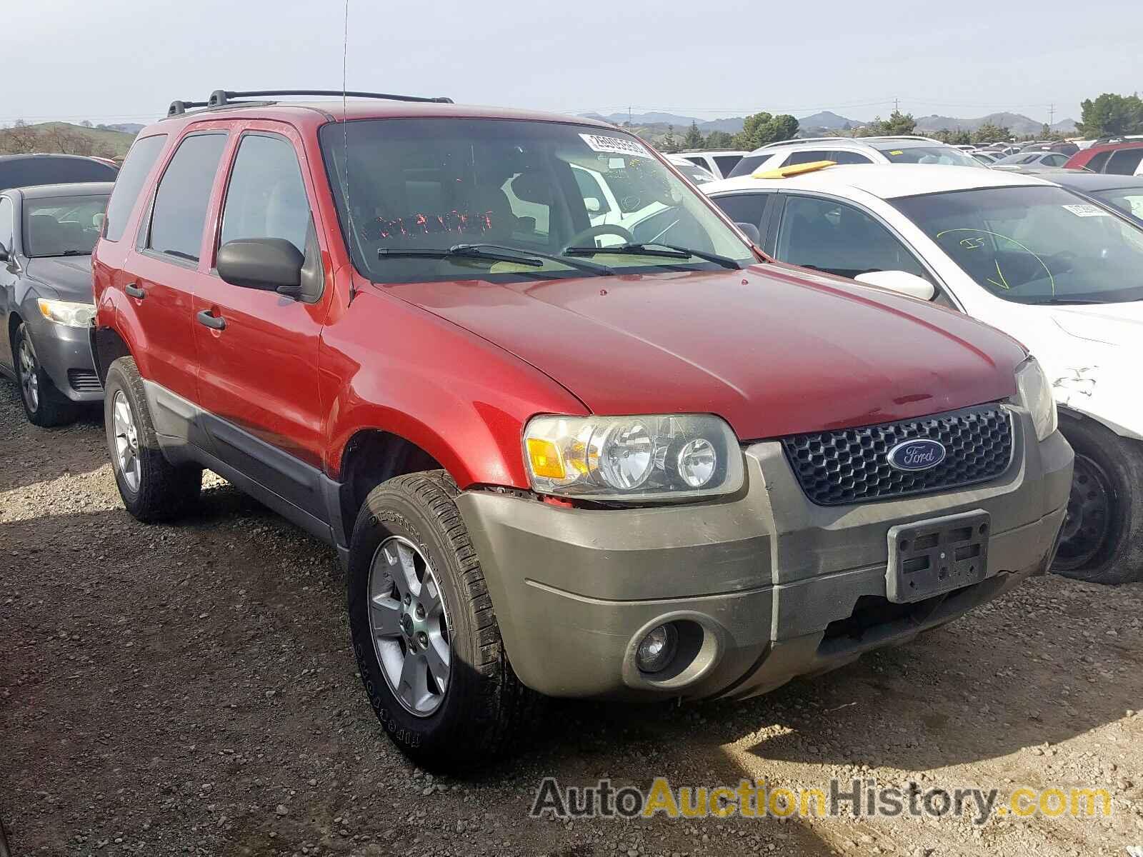 2006 FORD ESCAPE XLT XLT, 1FMYU03196KB00165