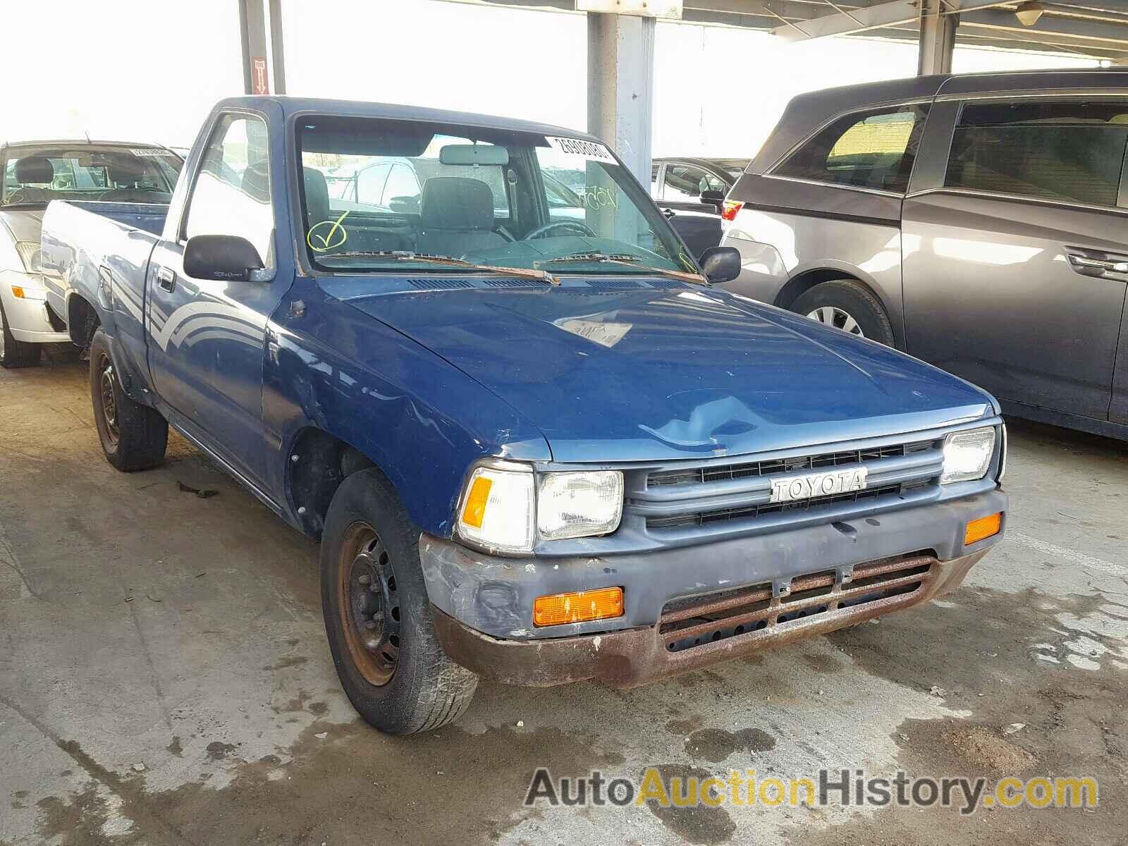 1989 TOYOTA PICKUP 1/2 1/2 TON SHORT WHEELBASE DLX, JT4RN81PXK0016468