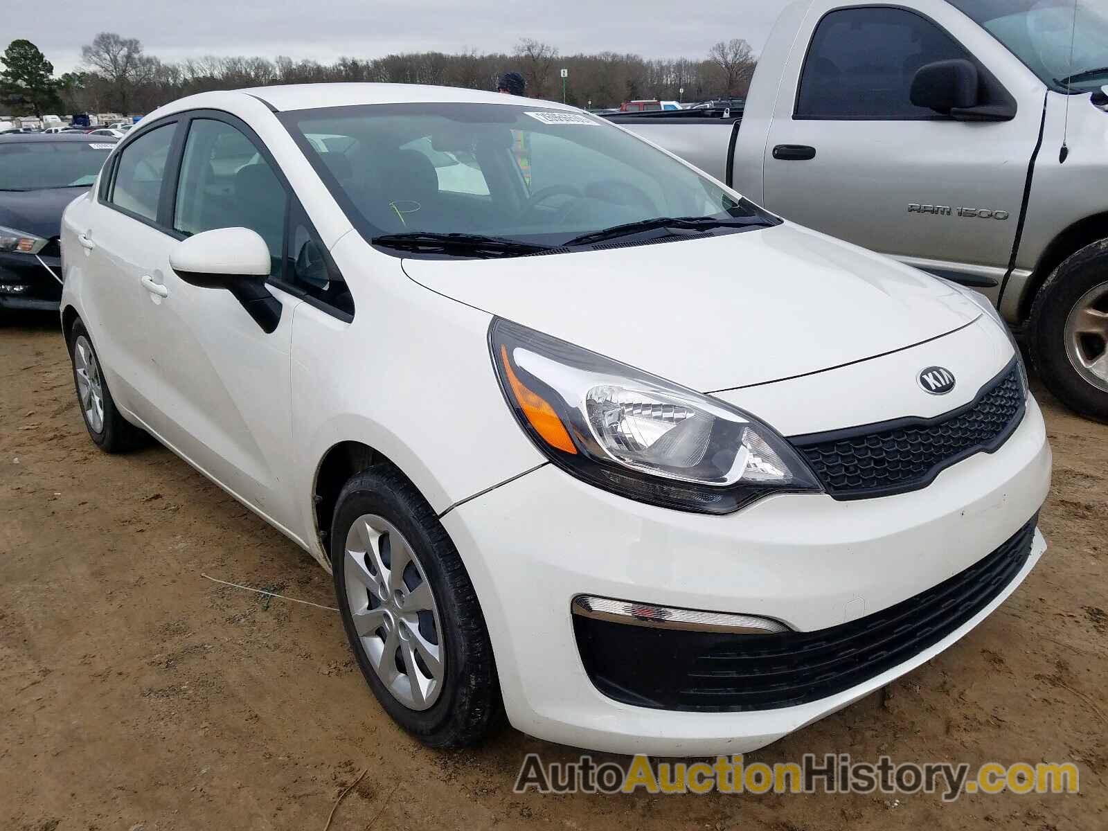 2016 KIA RIO LX LX, KNADM4A30G6663904