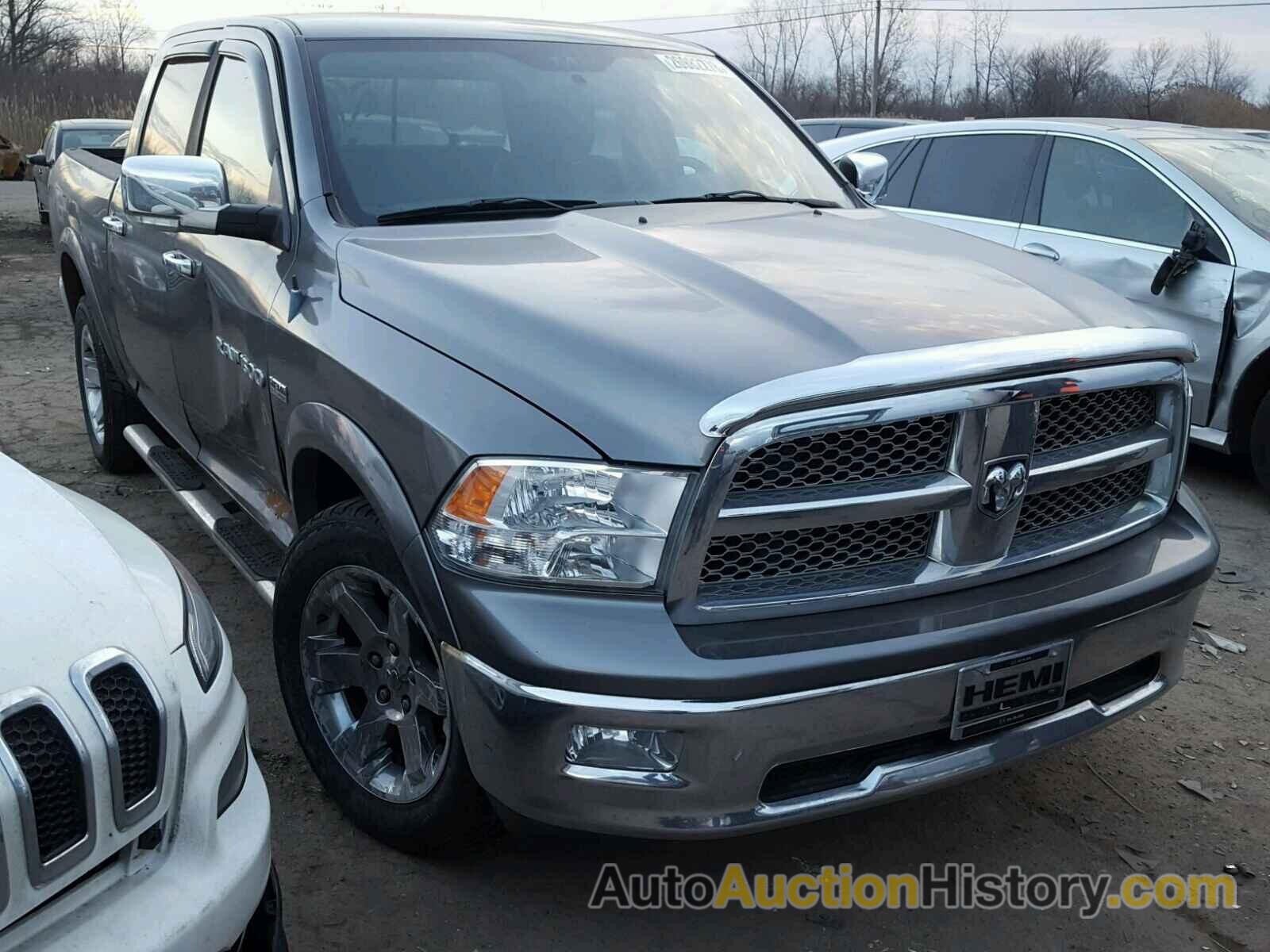 2012 DODGE RAM 1500 LARAMIE, 1C6RD7NT7CS327079