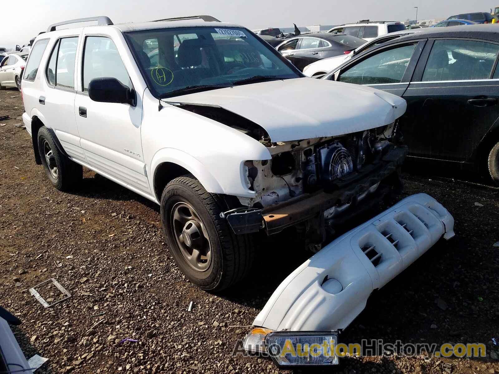 2000 ISUZU RODEO S S, 4S2CK58W2Y4357055