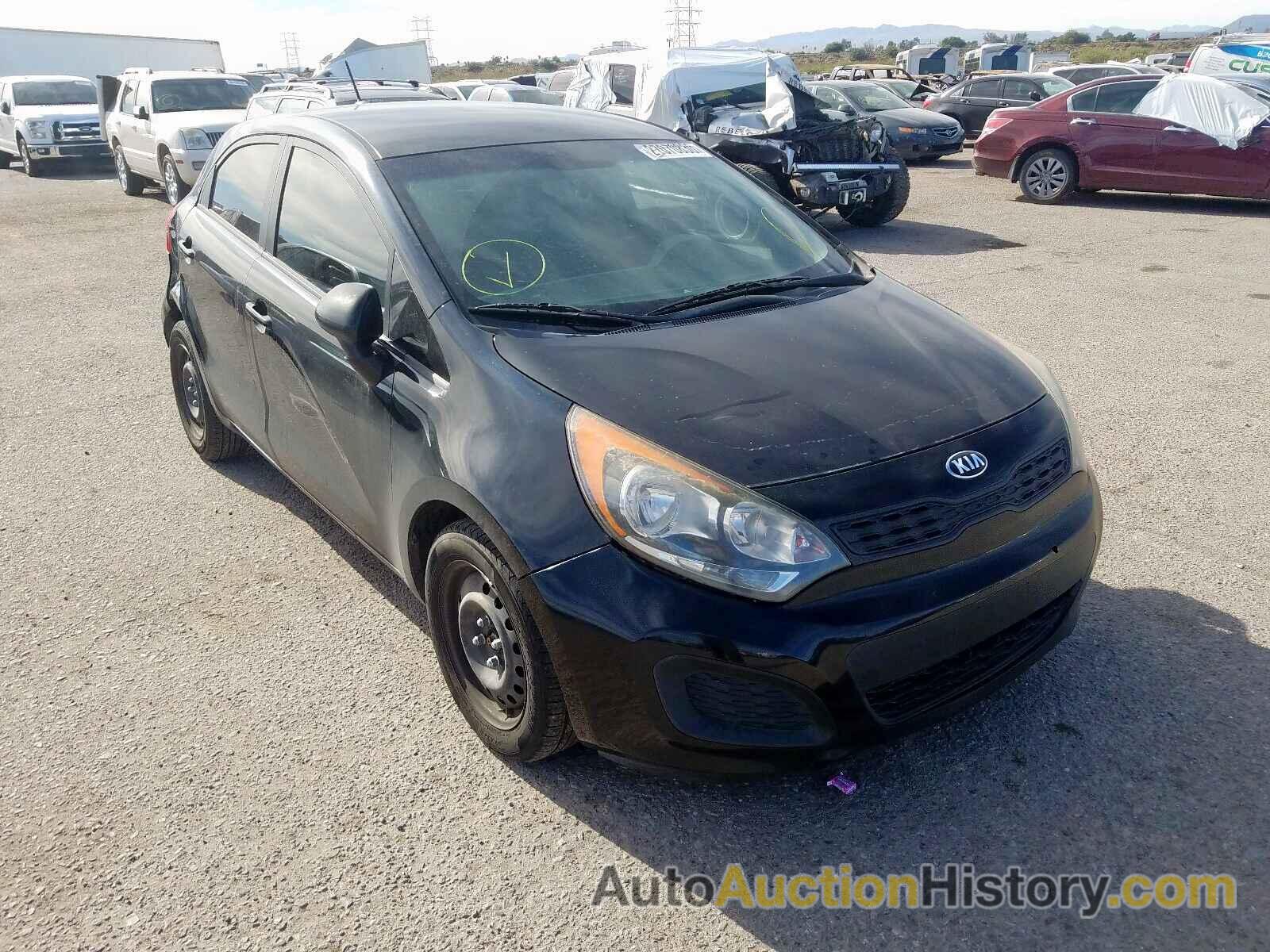 2013 KIA RIO LX LX, KNADM5A35D6245646