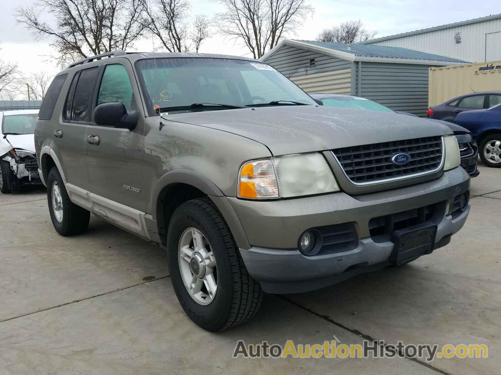 2002 FORD EXPLORER X XLT, 1FMDU63K82ZC87667