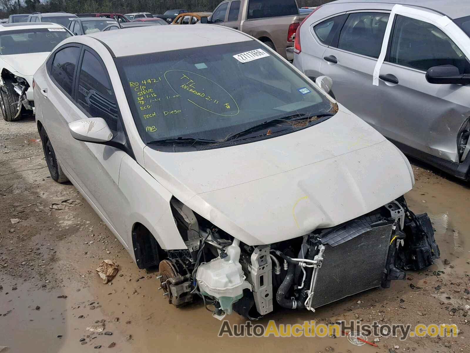 2016 HYUNDAI ACCENT SE, KMHCT4AE4GU996178