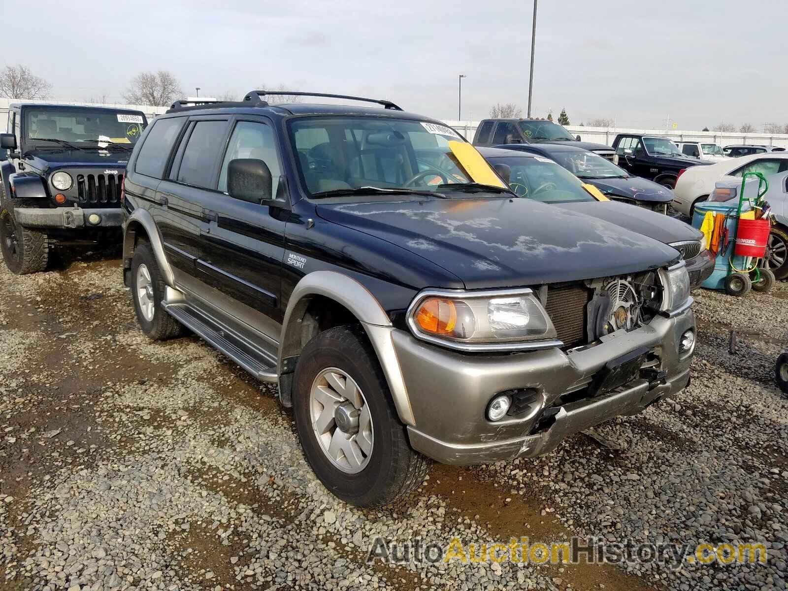 2000 MITSUBISHI MONTERO SP SPORT LS, JA4MT31H7YP046470