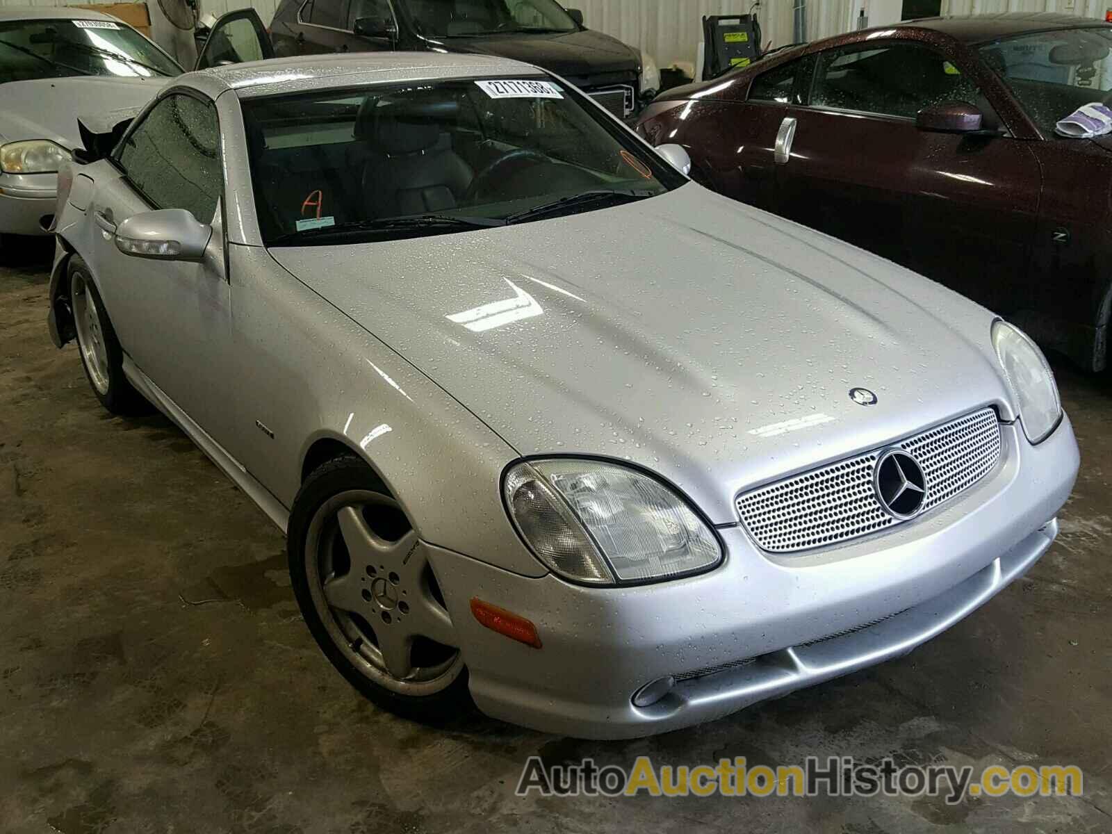 2001 MERCEDES-BENZ SLK 230 KOMPRESSOR, WDBKK49F61F196671