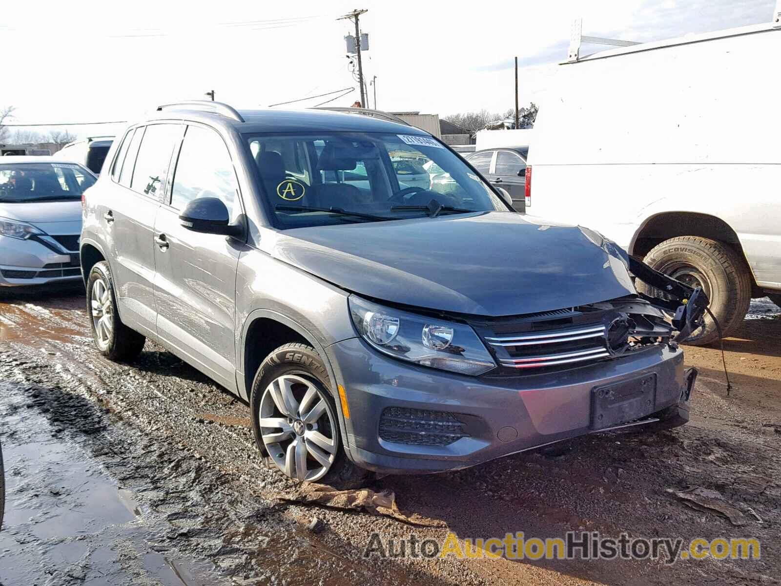 2016 VOLKSWAGEN TIGUAN S, WVGBV7AX9GW526399