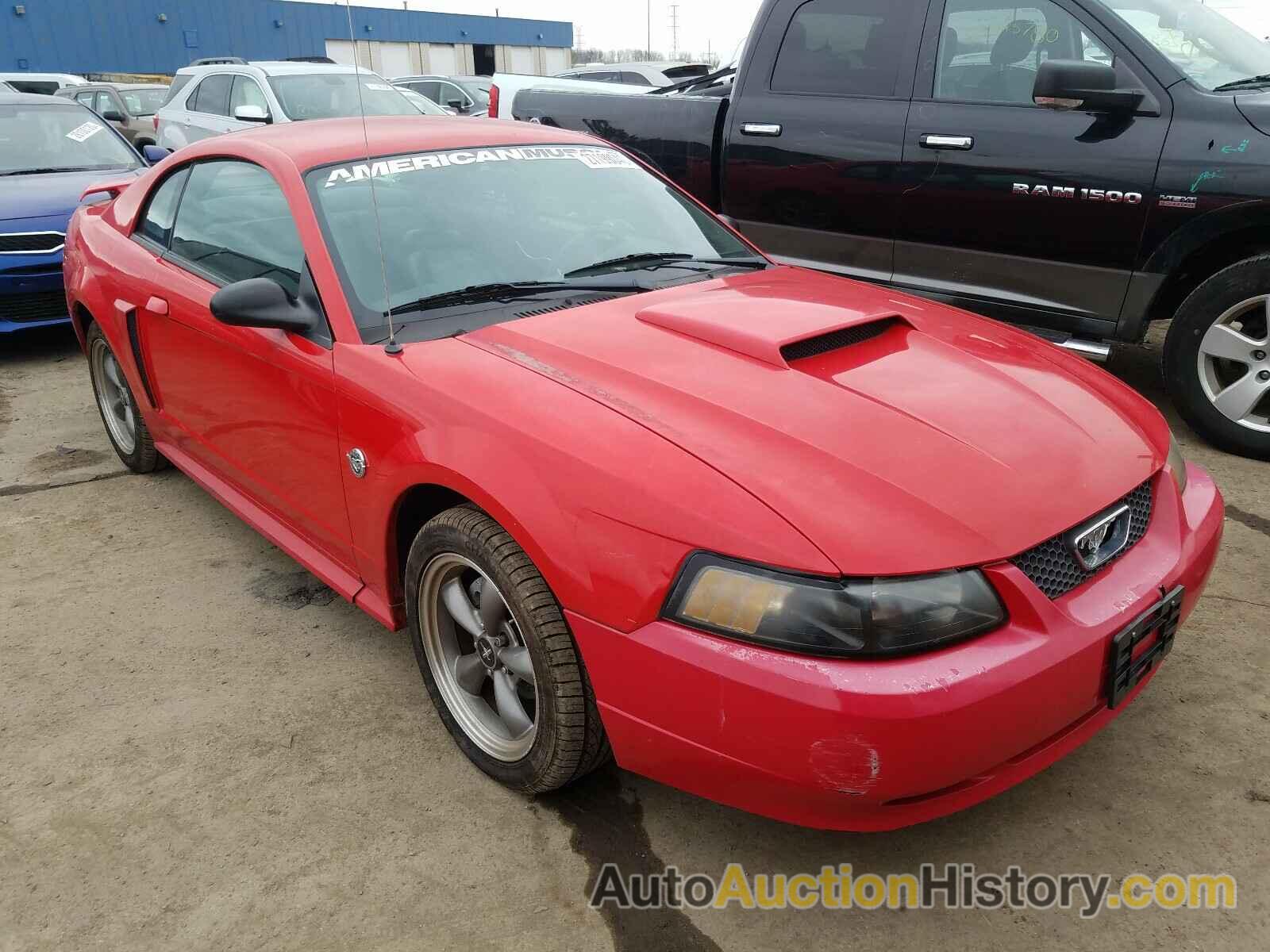 2004 FORD MUSTANG GT GT, 1FAFP42X44F129715