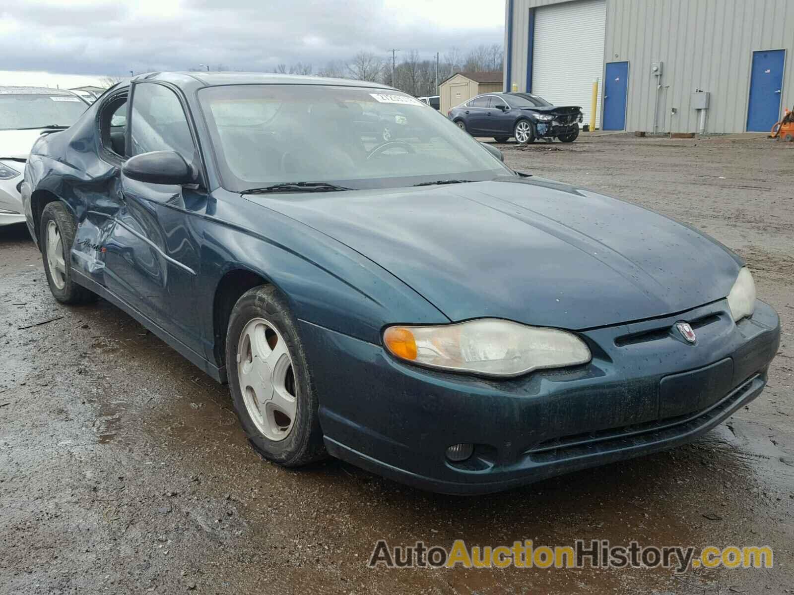 2000 CHEVROLET MONTE CARLO SS, 2G1WX12K4Y9302119