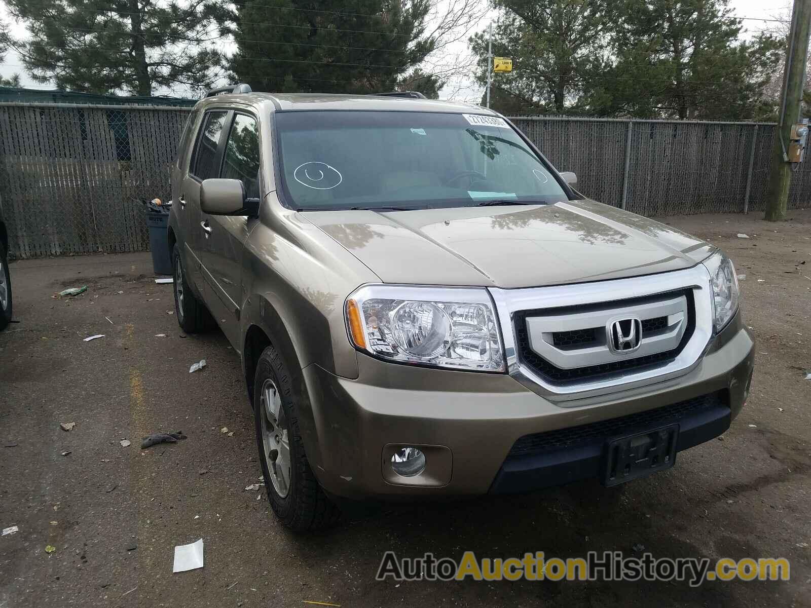 2009 HONDA PILOT EXL EXL, 5FNYF38509B024333