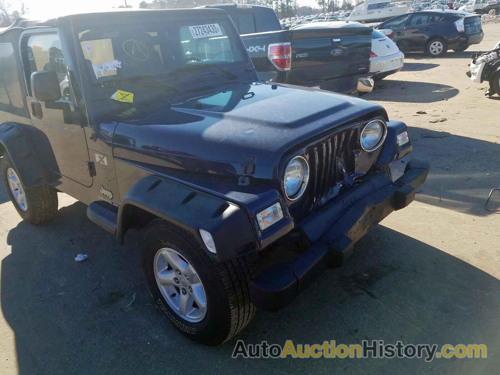 2006 JEEP WRANGLER X X, 1J4FA39S96P769409