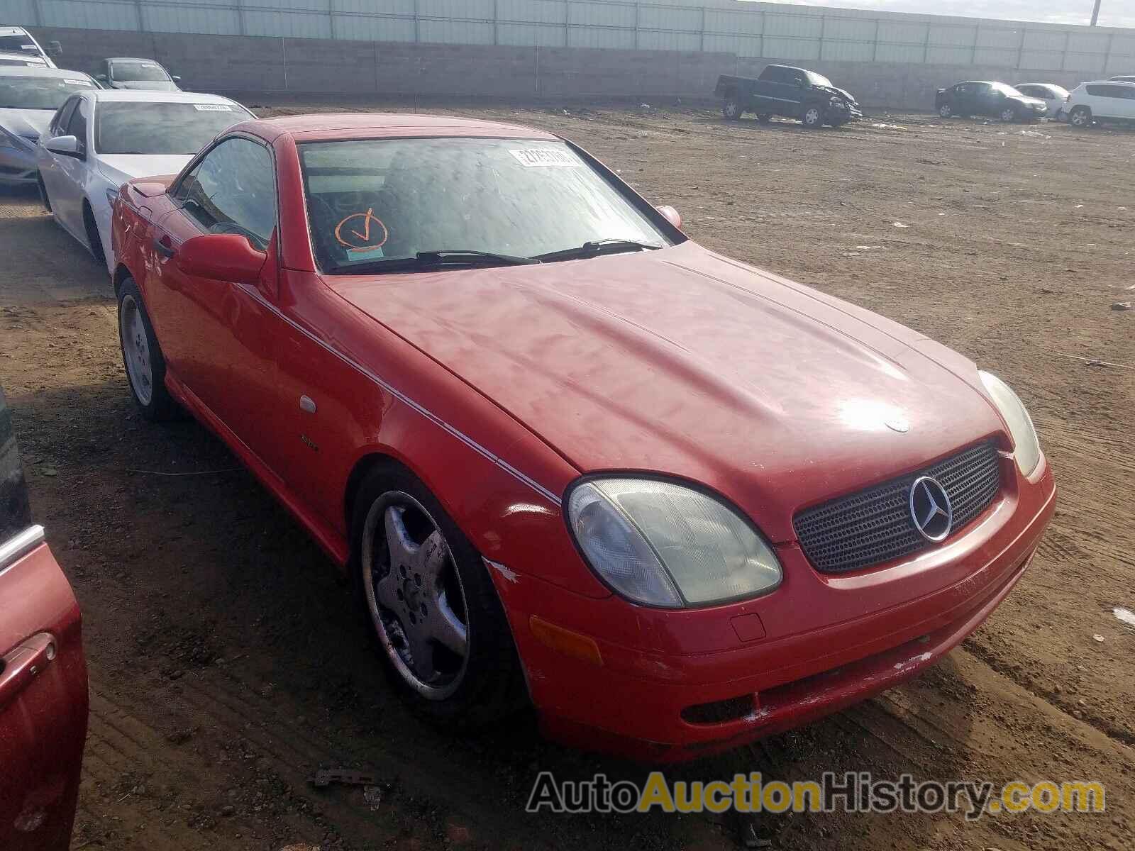 1999 MERCEDES-BENZ SLK 230 KO 230 KOMPRESSOR, WDBKK47F8XF112927