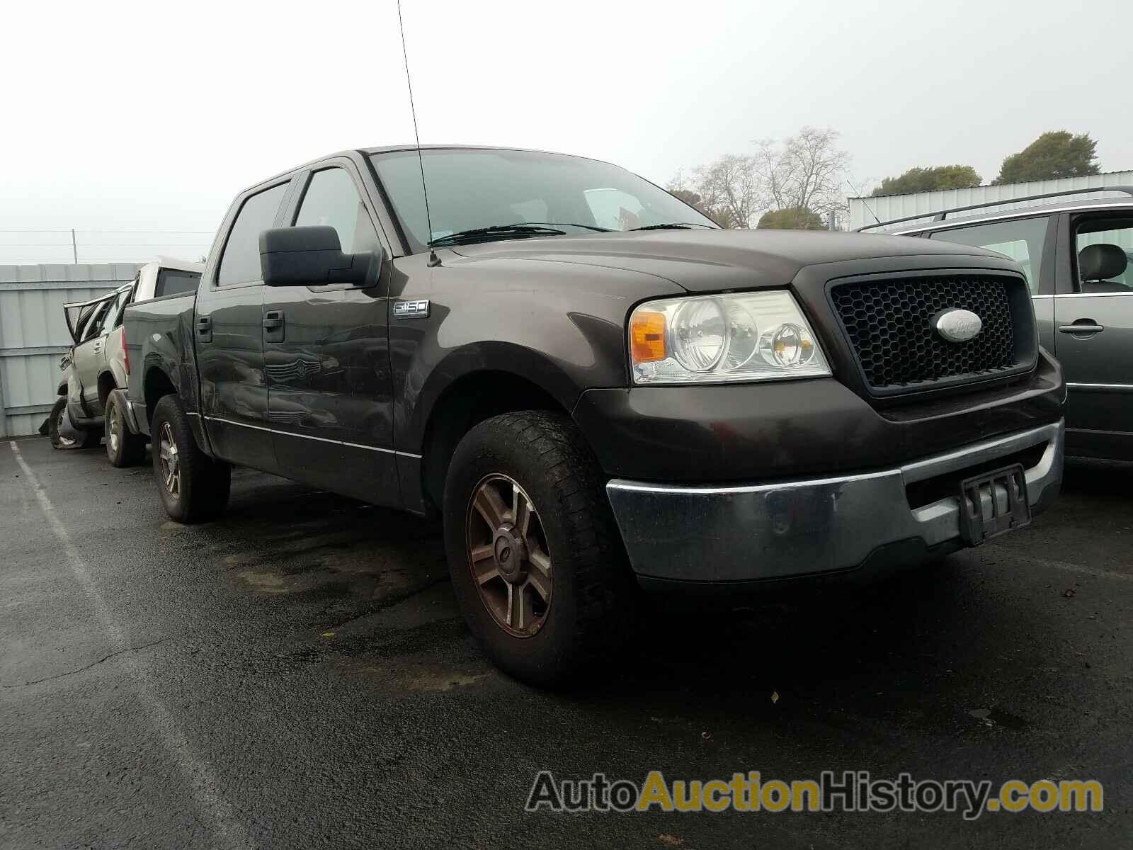 2006 FORD F150 SUPER SUPERCREW, 1FTRW12W26KC96536