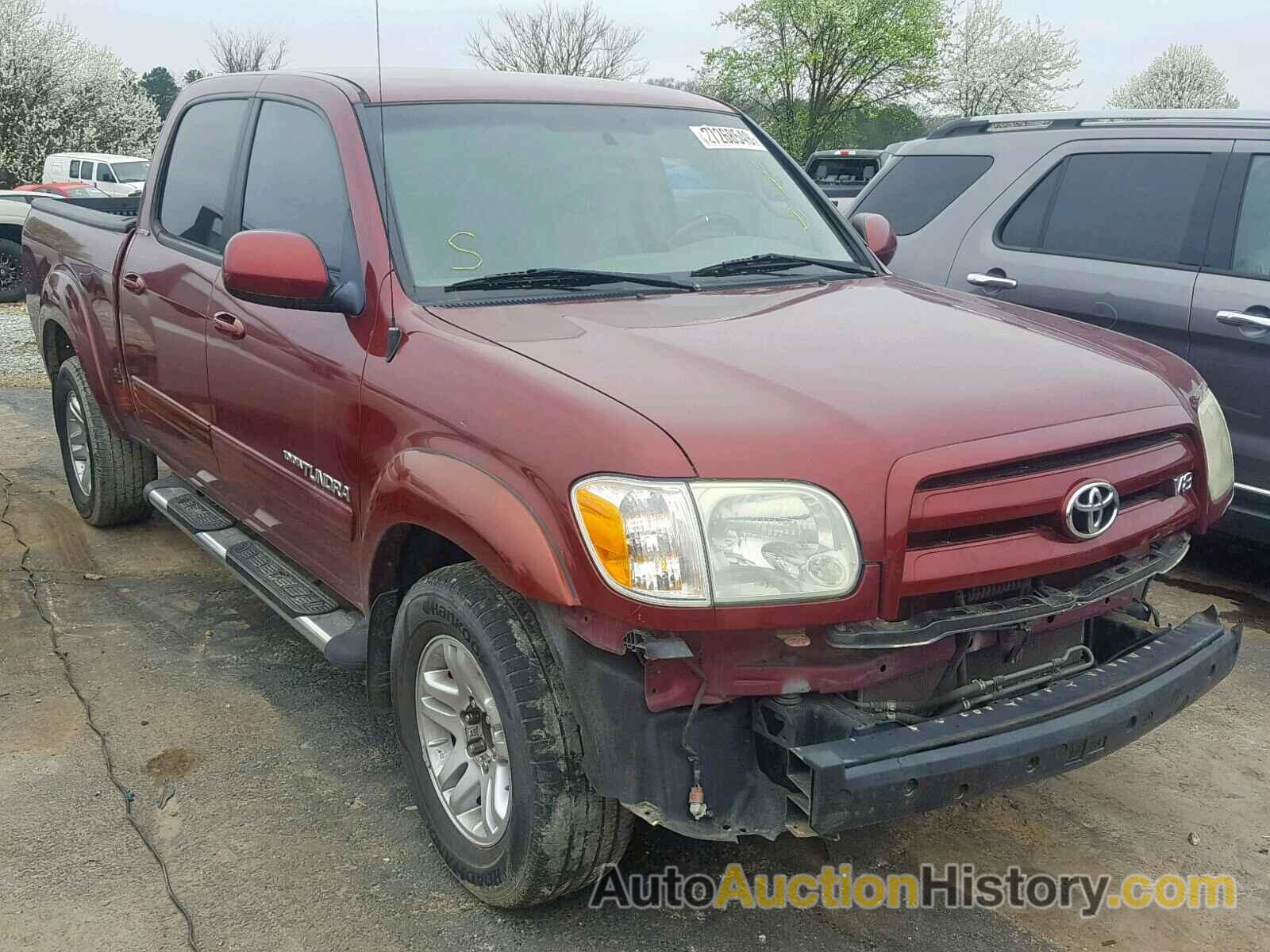 2005 TOYOTA TUNDRA DOUBLE CAB LIMITED, 5TBET38175S482006