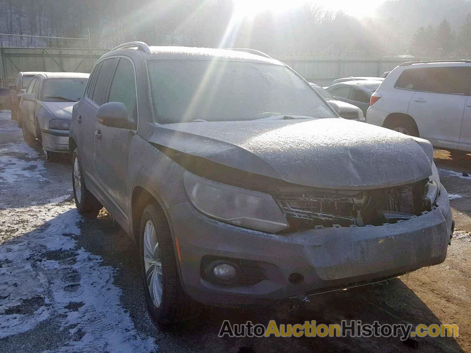 2014 VOLKSWAGEN TIGUAN S, WVGBV3AX8EW566737