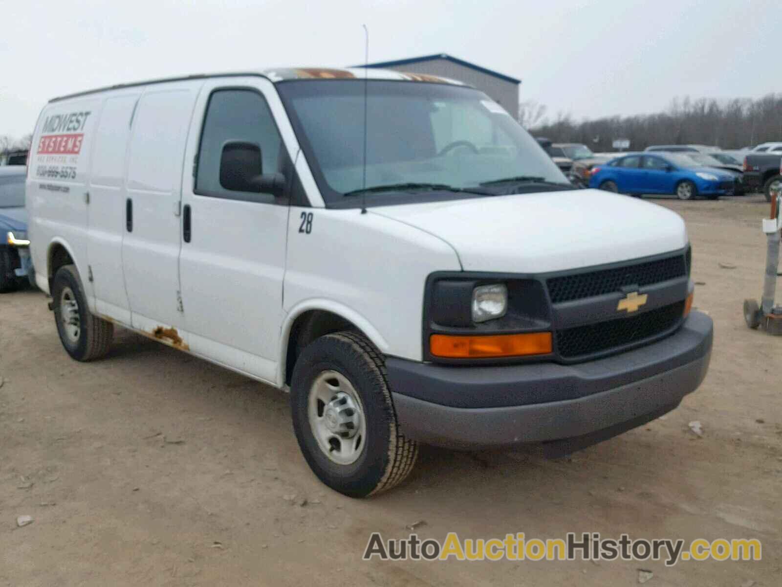 2007 CHEVROLET EXPRESS G2500, 1GCGG25V571139250