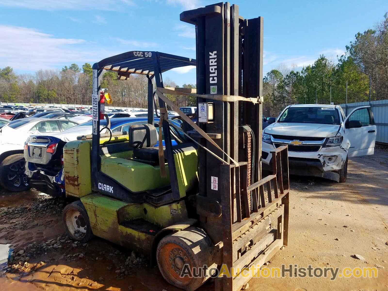 2000 CLARK FORKLIFT FORKLIFT, CGC470L01626773FB