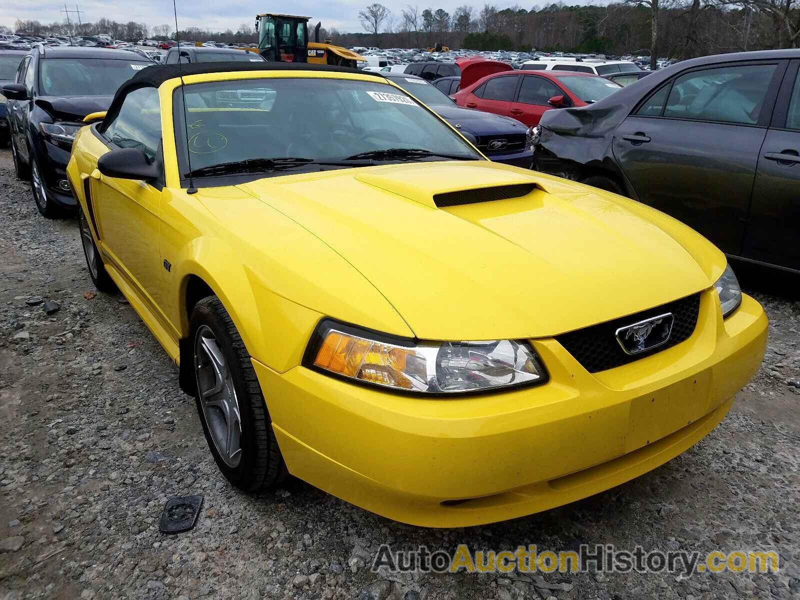 2001 FORD MUSTANG GT GT, 1FAFP45X01F152383