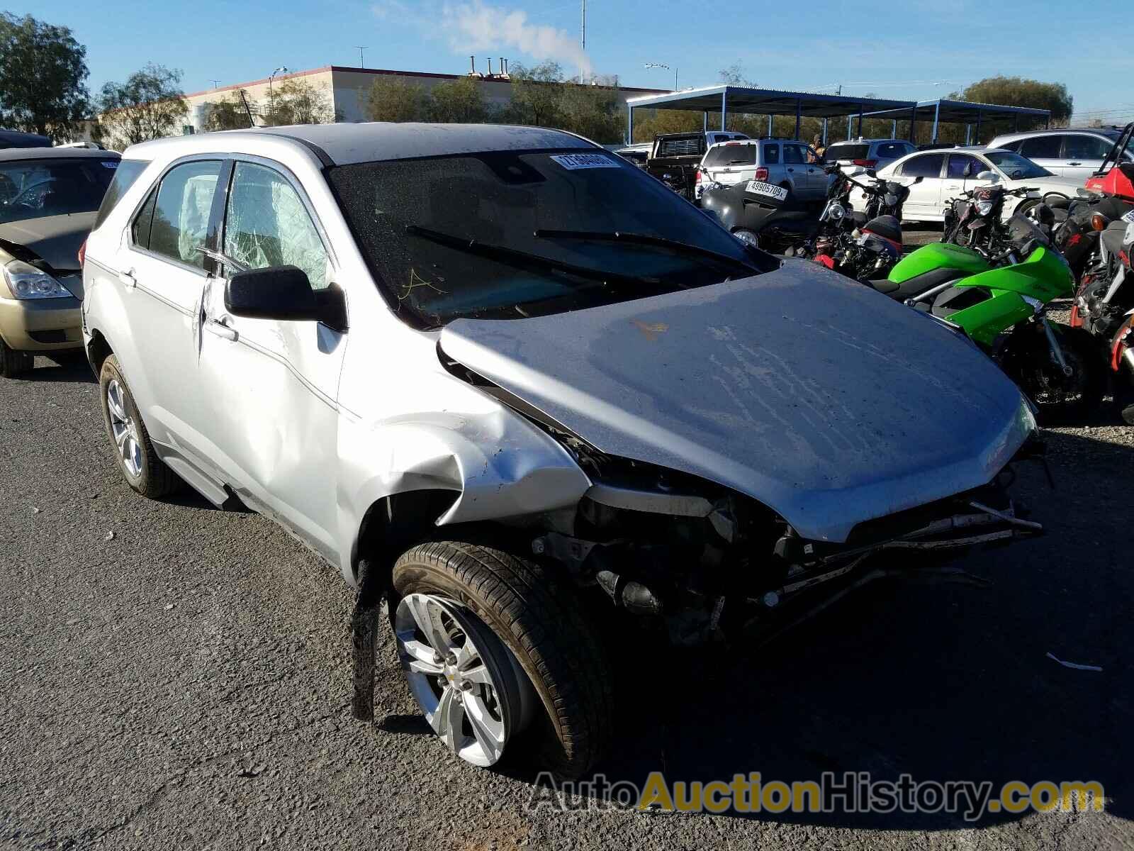 2016 CHEVROLET EQUINOX LS LS, 2GNALBEK1G6321748