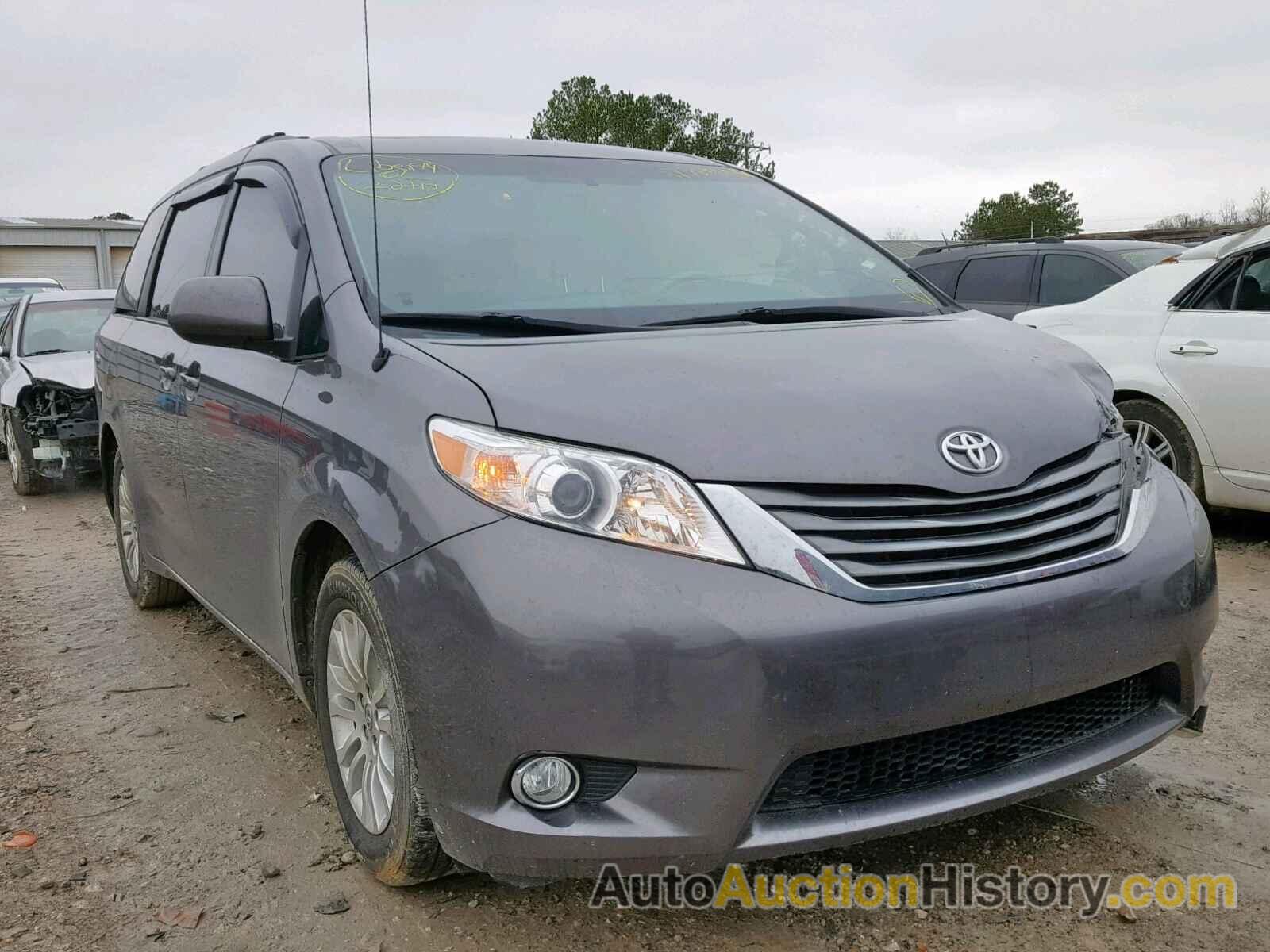 2014 TOYOTA SIENNA XLE, 5TDYK3DC7ES491111