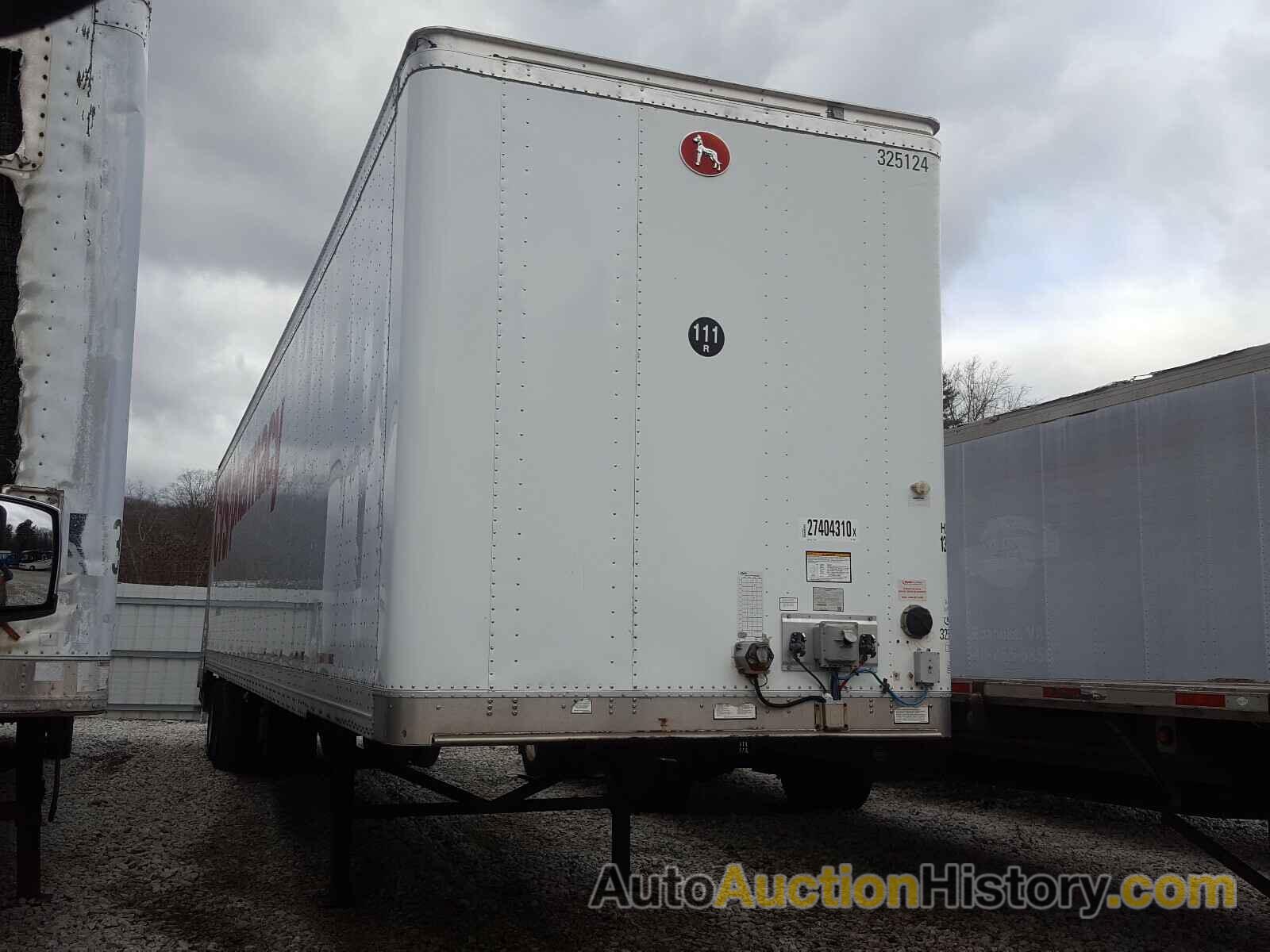 2015 GREAT DANE TRAILER 53 TRAILER, 1GRAA962XFB709066