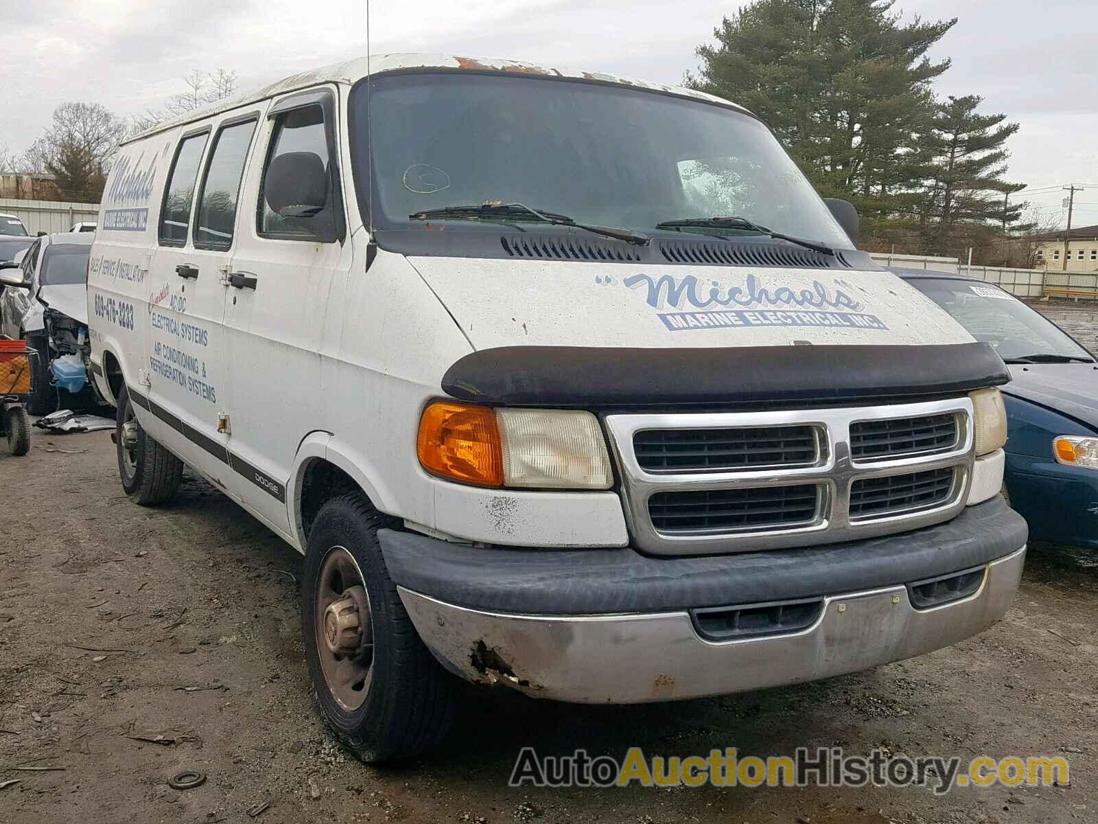 1998 DODGE RAM VAN B2500, 2B7JB21YXWK161705