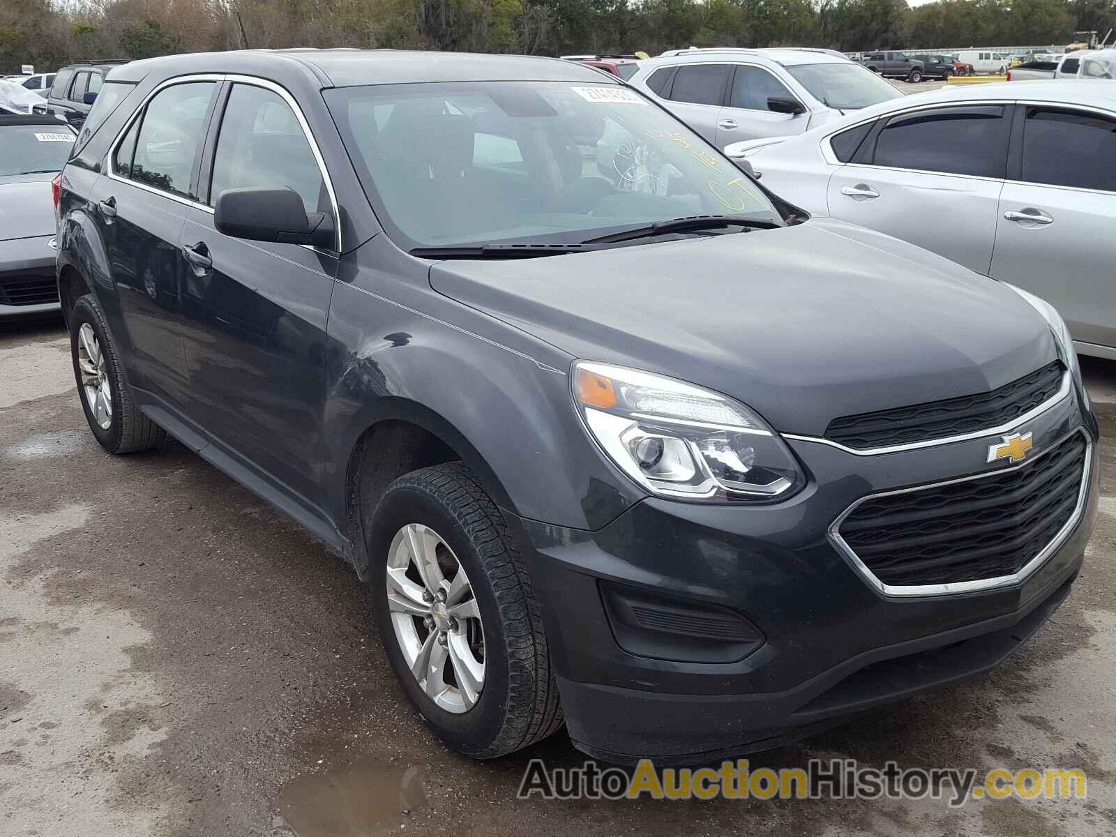 2017 CHEVROLET EQUINOX LS LS, 2GNALBEKXH1537046