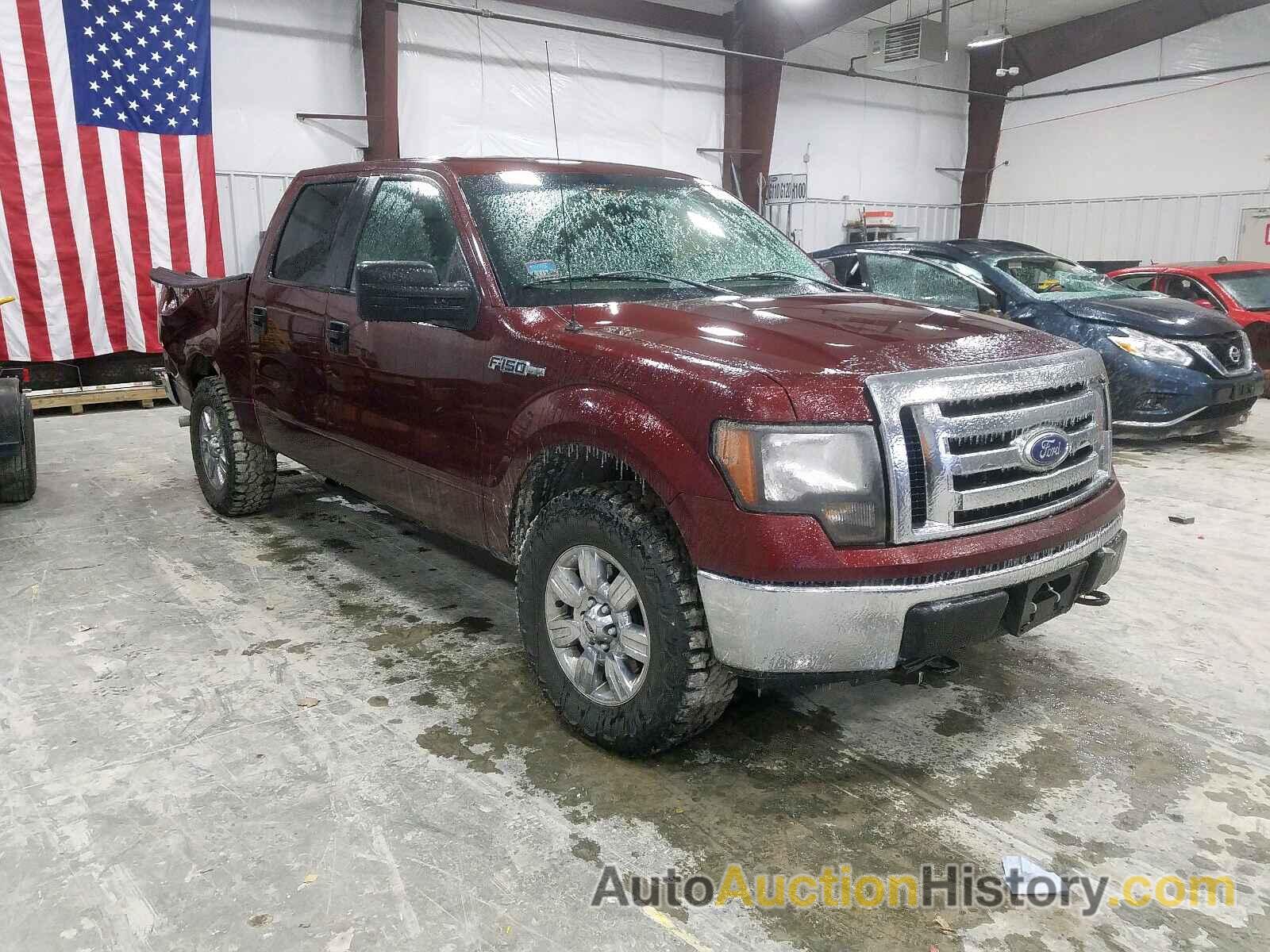 2010 FORD F150 SUPER SUPERCREW, 1FTFW1EV0AKE18356