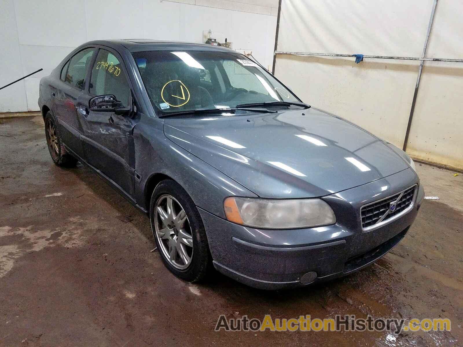 2006 VOLVO S60 2.5T 2.5T, YV1RS592062537784