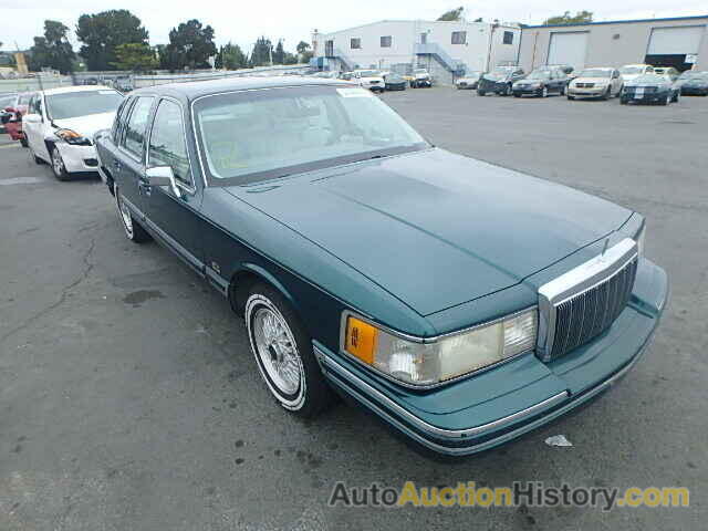 1992 LINCOLN TOWN CAR S, 1LNLM82W2NY758489