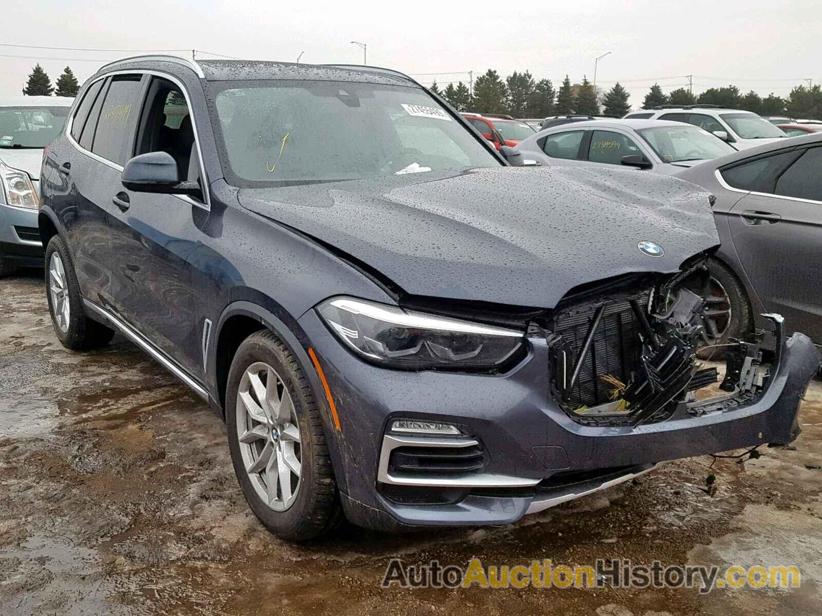 2019 BMW X5 XDRIVE40I, 5UXCR6C54KLK87081