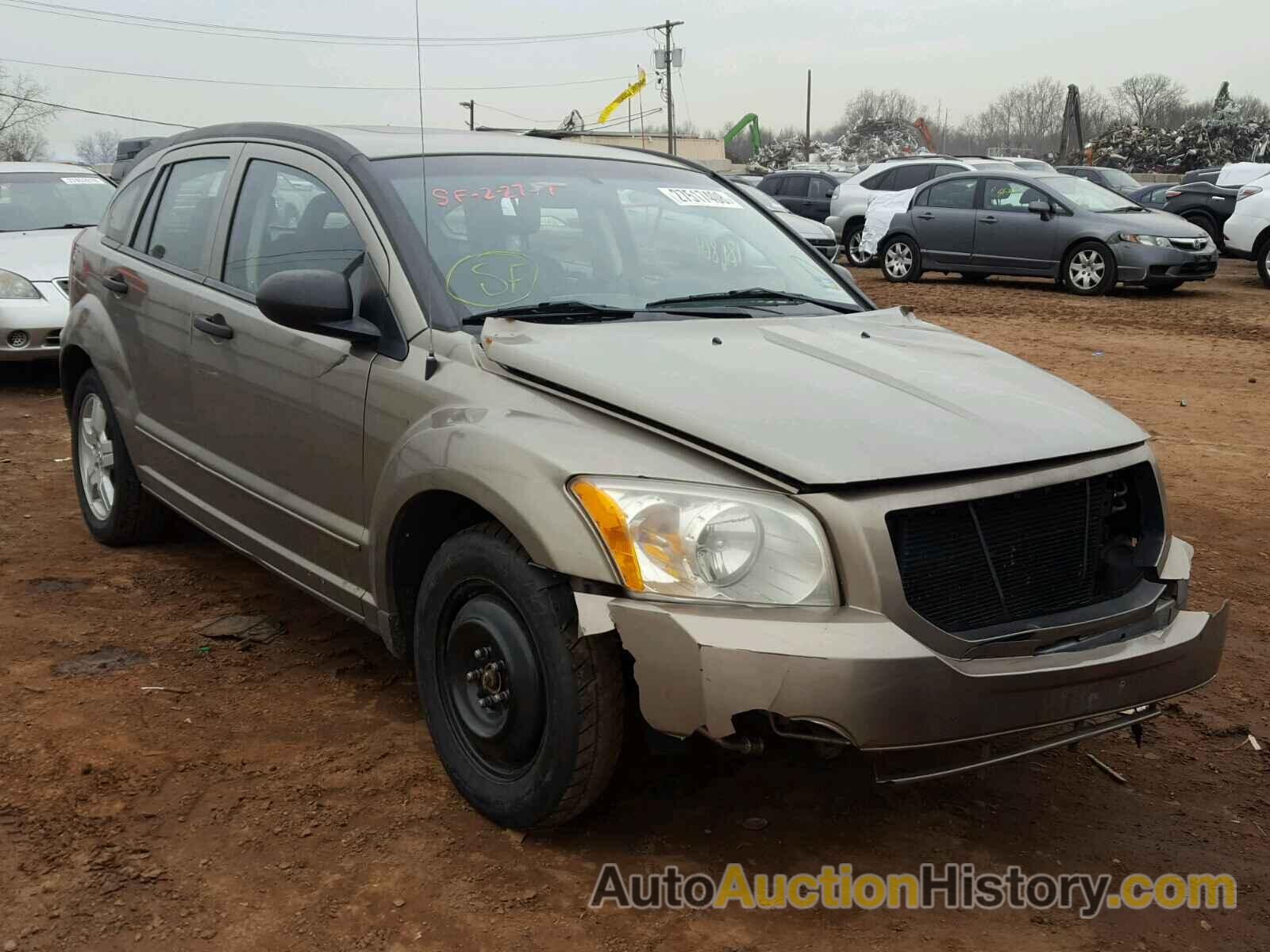 2008 DODGE CALIBER SXT, 1B3HB48B18D673718