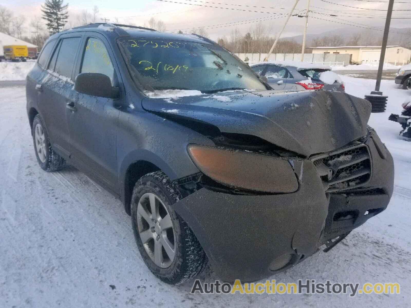 2009 HYUNDAI SANTA FE SE, 5NMSH73E89H265442