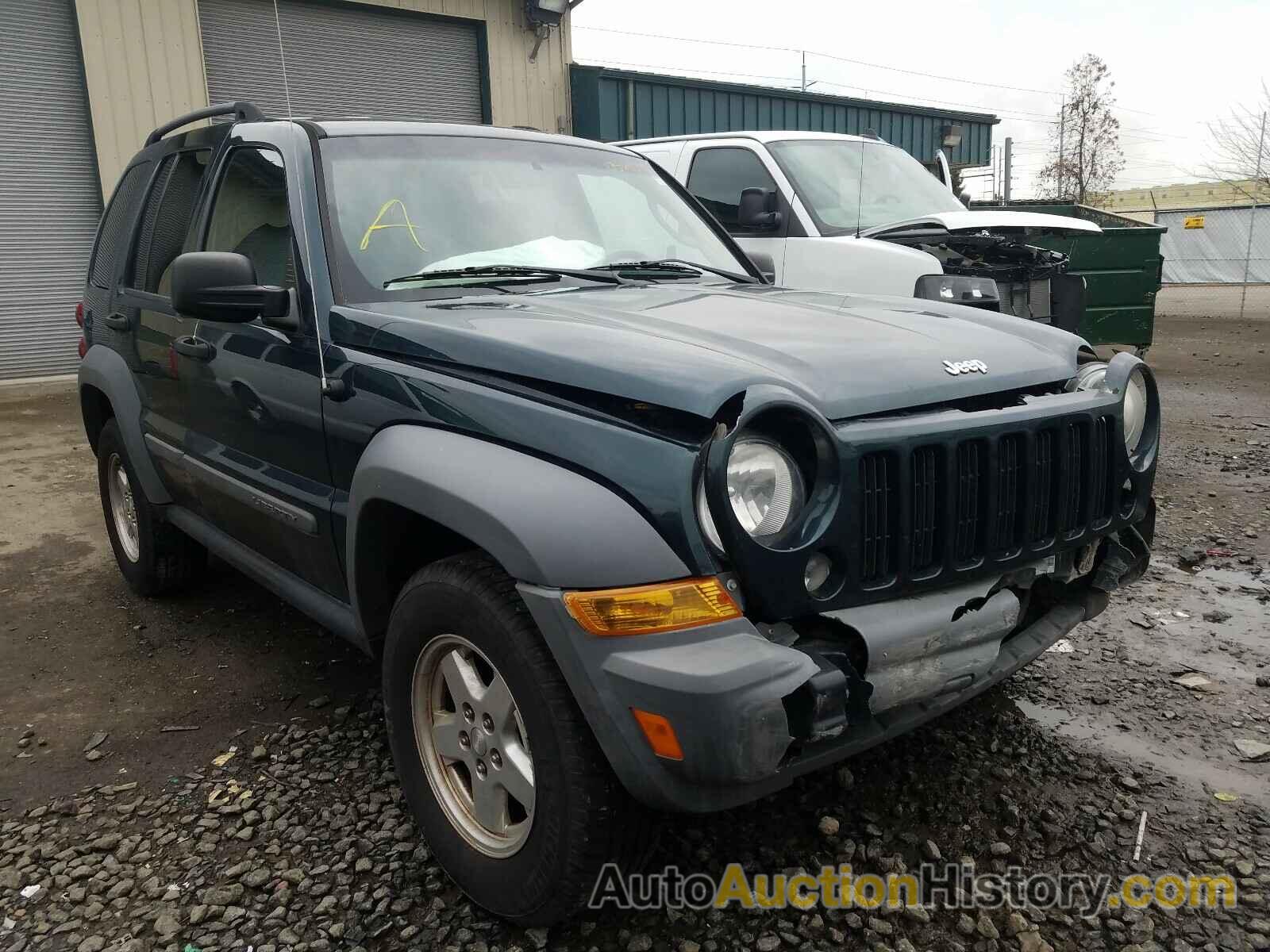 2005 JEEP LIBERTY SP SPORT, 1J8GL48K75W653344