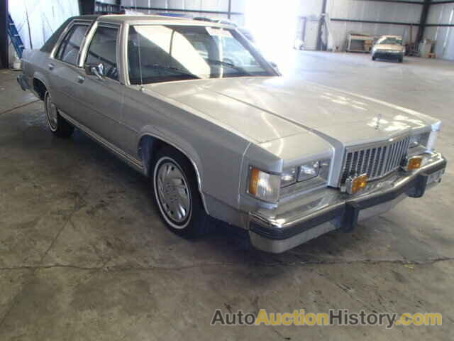 1986 MERCURY GRAND MARQ, 2MEBP95F4GX655620