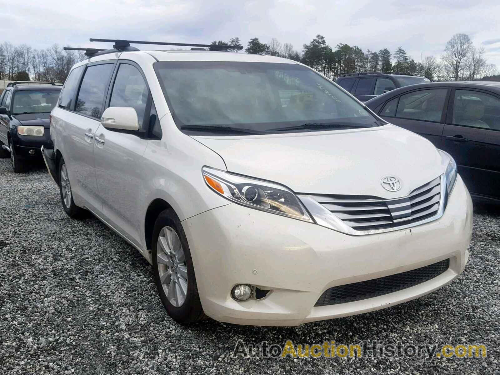 2017 TOYOTA SIENNA XLE, 5TDYZ3DC9HS780457