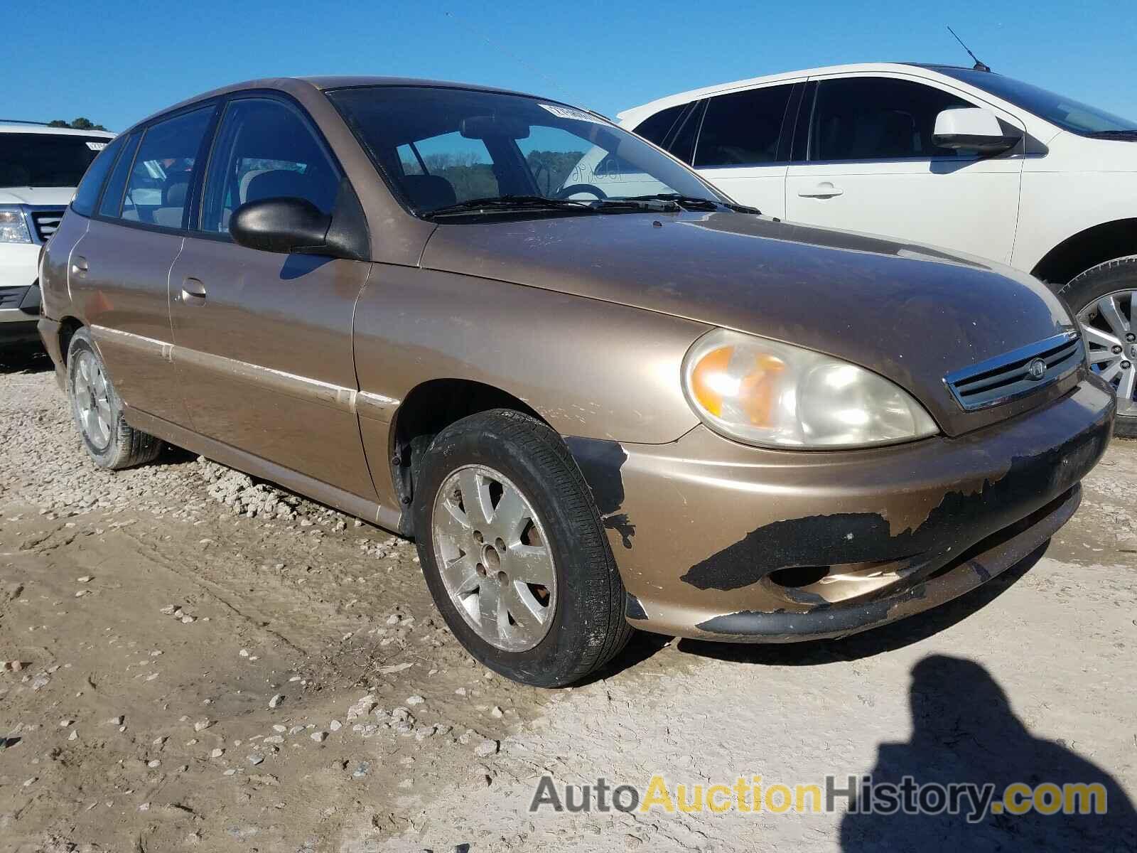 2002 KIA RIO CINCO CINCO, KNADC163526061616