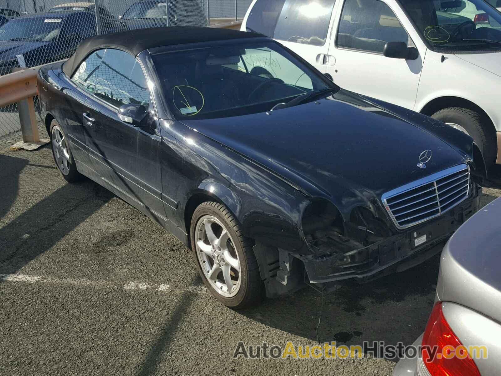 2002 MERCEDES-BENZ CLK 320, WDBLK65G62T110180