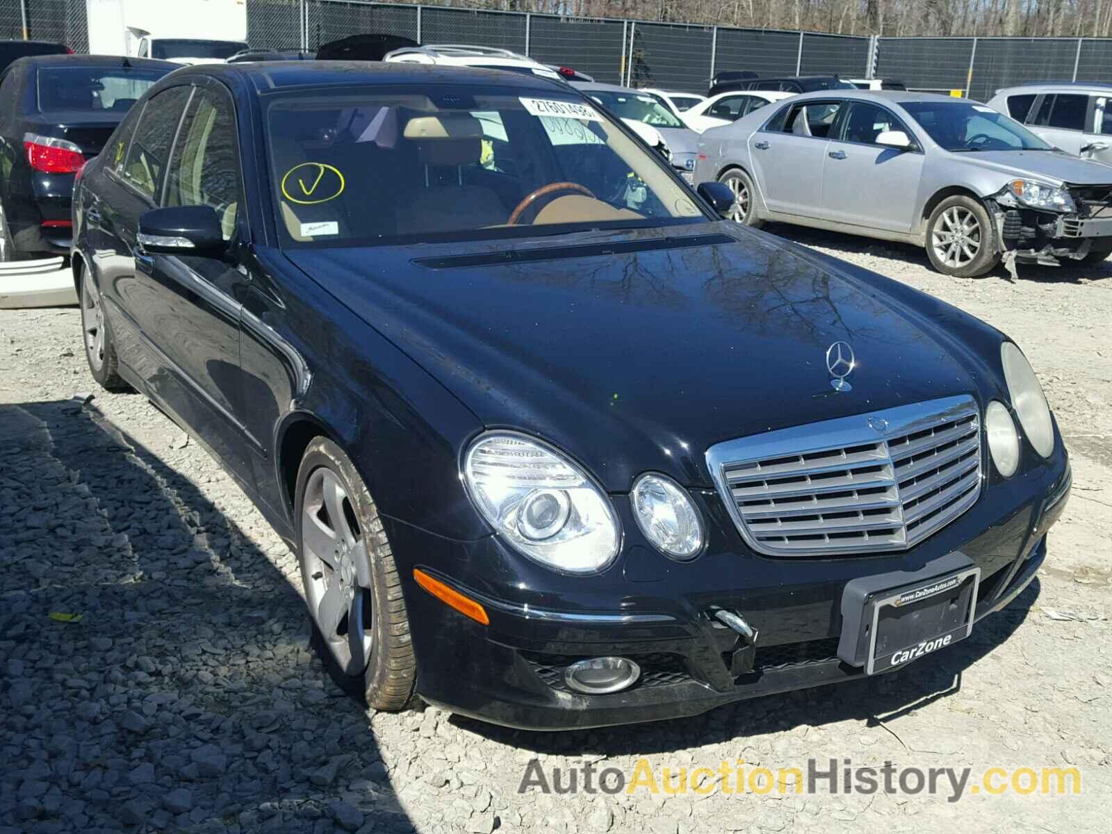 2007 MERCEDES-BENZ E 550 4MATIC, WDBUF90X27X214067