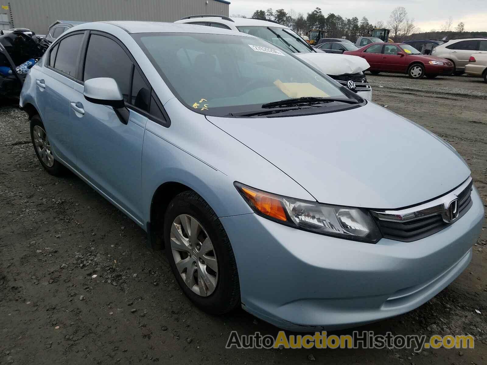 2012 HONDA CIVIC LX, 19XFB2F57CE060405