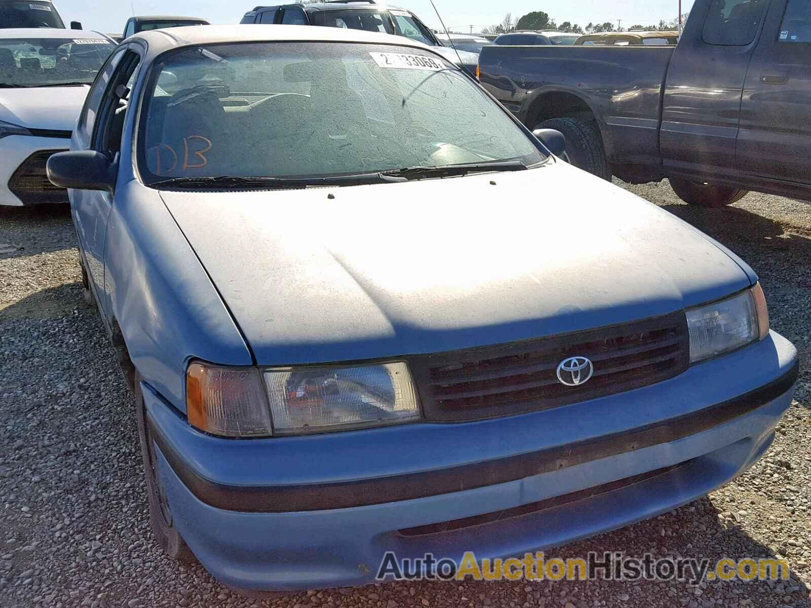 1992 TOYOTA TERCEL DELUXE, JT2EL43B3N0152677