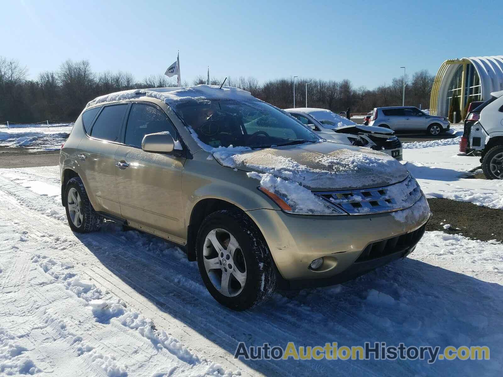 2004 NISSAN MURANO SL SL, JN8AZ08W14W304903