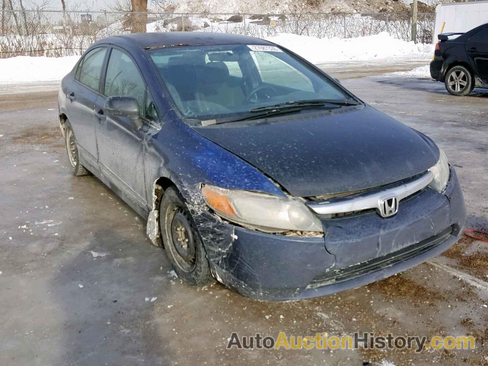 2006 HONDA CIVIC DX VP, 2HGFA16366H024520