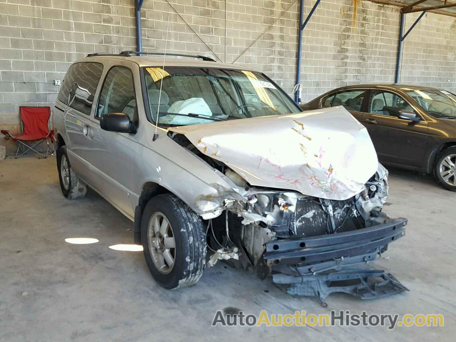 2002 NISSAN QUEST GXE, 4N2ZN15T92D807210